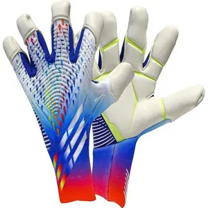 Professional Soccer Goalkeeper Gloves for Football Green Blue Unisex OEM Customized GAN Logo Finger Packing Protection Color MOQ