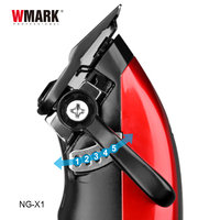 WMARK NG-X1 Tondeuse à Cheveux Rechargeable avec Moteur Maglev 10000 tr/min, Tondeuse Électrique sans Fil Professionnelle pour Hommes et Salons