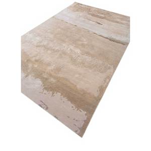 พรมขนสัตว์และวิสโคสทอมือลายไอวอรี่ รุ่นเจเนซิส ขนาด 9x12 ฟุต รูปทรงสี่เหลี่ยมผืนผ้า ลายแบบนามธรรม สำหรับใช้ในห้องนอน ทางเดิน หรือห้องนั่งเล่น-TNQ-4312 - Product Image 2