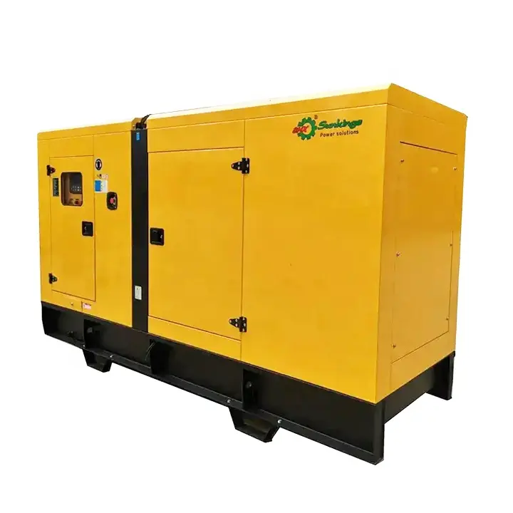 SHX 250kva 200kw 3 fase Genset China, Set generator tanaman daya mesin Diesel kedap suara tipe senyap