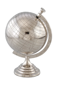 Đen Nickle Nhôm Nguyên Tử Cubed Globe Kim Loại Thủ Công Mỹ Nghệ Globe Trang Trí Nhà Văn Phòng/Trường Bộ Đồ Ăn Phụ Kiện - Product Image 2