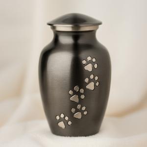 Urna de cremación de Metal de latón con acabado antiguo, suministros funerarios de cenizas para adultos de estilo americano de alta calidad - Product Image 3