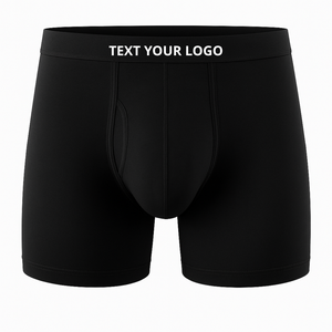 Oem Wholesale <b>Men'S</b> Cotton Boxers Beautiful Stitch <b>Men'S</b> Clothing Set 95%<b>Bamboo</b> 5% Spandex Customized Logo <b>Men</b> <b>Underwear</b> Cotton - Product Image 6