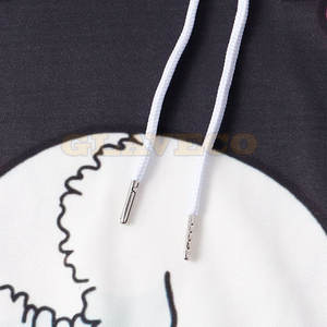 Sudaderas con capucha de sublimación mezcladas de algodón de diseño único para hombre de talla grande de secado rápido estilo informal patrón sólido para cuello con capucha de invierno - Product Image 6