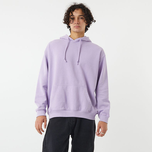 Streetwear Pull Homme Personnalisé Polaire à Capuche Vintage Double Couche Lavage à l'Acide Soleil Délavé Design Détresse Sweat à Capuche d'Hiver - Product Image 1