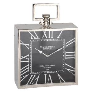 Reloj de Pared Decorativo de Metal de Diseño Elegante en Color Gris para Sala de Estudio, Suministro de Relojes de Pared de Metal de Diseño - Product Image 1