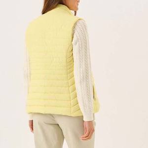 Chaleco Acolchado Sin Mangas de Invierno para Mujer, con Logotipo Personalizado de Alta Calidad, Ajuste Entallado, Cuello Alto, Resistente al Viento y Transpirable - Product Image 6