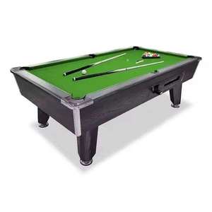 Table de billard américaine de luxe 8FT/9FT en bois massif et ardoise, surface de snooker écologique antidérapante - Product Image 6