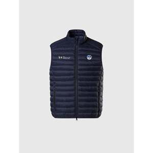 Gilet Ultraleggero Zephyr Blu Navy Collezione AC38 North Sails Casual Antivento con Logo in Poliestere Nylon Cotone per Estate e Autunno - Product Image 5