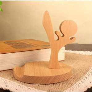 Support de téléphone portable en bois de meilleure qualité Utilisation de la table de bureau Support de téléphone portable en bois de qualité supérieure Fabriqué en Inde - Product Image 4