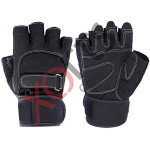 Gants sans doigts en silicone antidérapants pour le yoga et le cyclisme Grip Musculation Matériau en caoutchouc - Product Image 1
