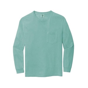 เสื้อสเวตเชิ้ตผู้ชายผ้าฝ้าย 100% แบบถัก น้ำหนักมาก ดีไซน์คอโอ แขนยาว บุซับใน ป้องกันการหดตัว ป้องกันการยับ - Product Image 5