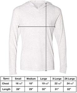 Sweats à capuche légers en trois mélanges gris chiné Sweats à capuche à manches longues T-shirt à capuche en trois mélanges Sweat à capuche - Product Image 4