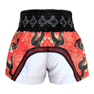 Pantalones Cortos de Muay Thai, Boxeo y MMA para Hombre, Diseño Personalizado, Color Sólido, al Mejor Precio - Product Image 4