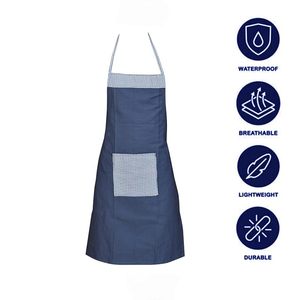 Delantal de cintura de algodón de suministro directo de fábrica lavable con bolsillos para chefs panaderos jardineros disponible a precio de fábrica - Product Image 3