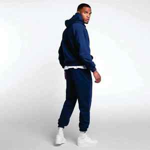 100% coton hommes sweats à capuche et sweats en gros Top qualité poids lourd coton français éponge 420G Streetwear - Product Image 4