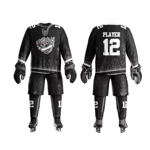 Uniforme de hockey sur glace de style populaire meilleure vente uniforme de hockey sur glace à prix abordable uniforme de hockey sur glace - Product Image 3