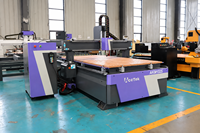 Machine de fraisage CNC AccTek avec lame de scie en option pour machines de gravure 1300*2500mm pour le travail du bois