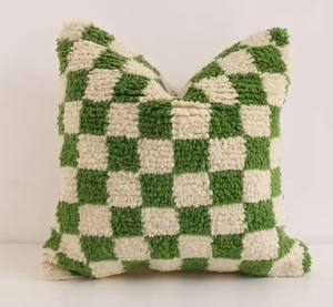 Manufacture <b>Moroccan</b> Pillow Cover Floor Cushion Cover Vintage Wool Cushion for Living Room Bedroom - Product Image 5