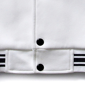 Veste universitaire de style streetwear personnalisée avec logo personnalisé, col montant fin, double poche, ajustable, design personnalisé 2025 pour hommes - Product Image 5