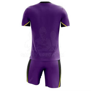 Uniformes de Fútbol para Hombre al Por Mayor en Existencia, Diseño de Logotipo Personalizado, Secado Rápido, Ligeros y Transpirables - Product Image 2