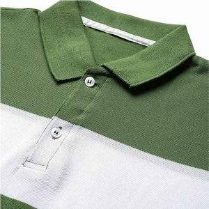 Nueva moda algodón poliéster Pakistán hecho Polo camiseta hombres soporte cuello manga corta 2025 hecho en Pakistán - Product Image 6