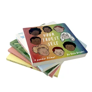 Toptan özel baskı çocuk çocuklar eğitim hikaye kitabı çocuk ciltli İngilizce karton kitap baskı hizmeti