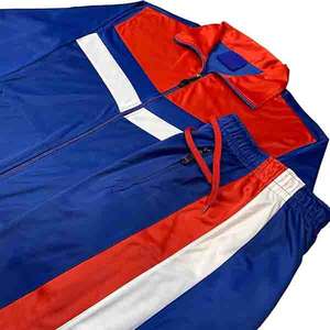 Breathable Plaid 100% Cotton Tracksuits from Pakistan Men's Men's Designer 2-Piece Plus Size Activewear Breathable <b>Knitted</b> - Product Image 2