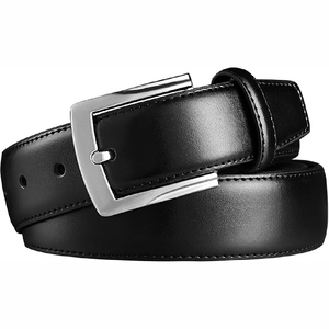 Venta al por mayor Cinturón de cuero con aleación para hebilla Cinturón de cuero de vaca de alta calidad - Product Image 1