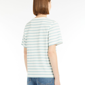 Novedad de verano 2025, Camiseta holgada de manga corta con estampado a la moda para mujer, camiseta de talla grande con servicio OEM al por mayor - Product Image 3