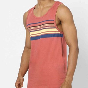 Camiseta sin Mangas de Alta Calidad para Hombre, Transpirable, Cómoda, de Punto, Spandex/Algodón, para Correr, Precio Bajo - Product Image 6