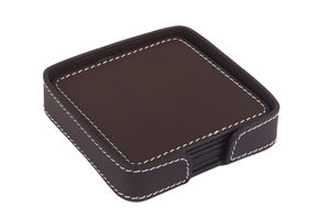 Best Seller Leather Coaster Specially Designed for Table Decor for Wedding Parties <b>Bars</b> Restaurants Low Price Most Demanding - Product Image 2