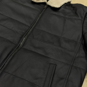 Vente en gros Veste en cuir de qualité supérieure pour hommes, moto, mode hivernale, veste décontractée personnalisée en cuir véritable de fabrication professionnelle - Product Image 2