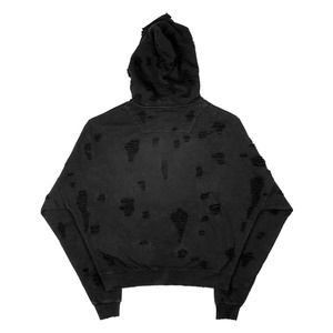 เสื้อมีฮู้ดผ้าฟลีซผ้าฝ้าย100% ขนาดใหญ่โอเวอร์ไซส์พิมพ์ลายดิจิตอลสำหรับฤดูหนาว - Product Image 5