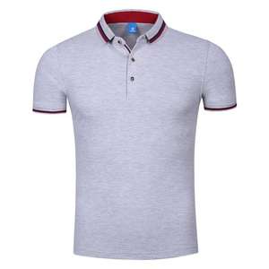 เสื้อโปโลผู้ชายผ้าคอตตอนโพลีเอสเตอร์ผ้าฝ้ายโพลีเอสเตอร์กันหดแขนสั้น2025ใหม่สไตล์แฟชั่น - Product Image 6