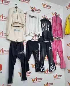 Marque à la mode femmes tissé imprimé cristal sweat à capuche hiver rue mode élégant 3D dessin animé respirant lourd - Product Image 6