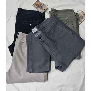 Brandon Pantalon kaki léger Logo anti-boulochage Fermeture à glissière et décoration plissée personnalisées Taille XL à 6XL Style de bureau chaud - Product Image 1