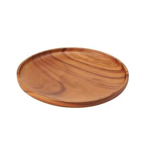 Ensemble de 5 assiettes de présentation de différentes tailles avec des sous-assiettes en bois de la meilleure qualité pour les fournisseurs en gros - Product Image 5