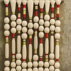 Décoration murale moderne minimaliste en macramé, boules et bulles, designs artistiques, décoration murale de luxe pour salon - Product Image 1