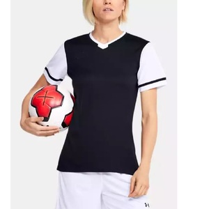 Women's Sport Team Soccer Football Wear Sets Wholesale Reasonable Price 100% Cotton Organic Bamboo Fiber Custom Brand - Product Image 2