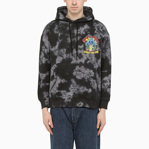 Sudadera con Capucha Personalizada con Doble Cremallera y Pedrería, Ecológica, para Invierno, con Logotipo Serigrafiado, Dobladillo sin Rematar, Felpa Francesa, 100% Algodón para Hombre - Product Image 1