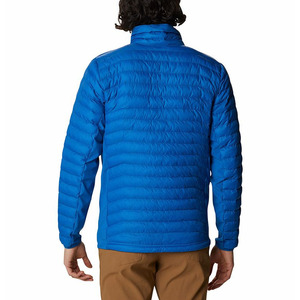 Chaqueta Acolchada Impermeable y Cortavientos con Capucha Personalizada, Color Azul Cielo, para Hombre, Talla Grande, Invierno, Moda Londinense, Estilo Urbano, Bordada - Product Image 5