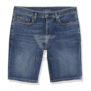 กางเกงยีนส์ขาสั้นของผู้ชายกางเกงขาสั้นสไตล์ใหม่ - Product Image 1
