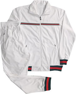 Nuevo producto RTS, chándal personalizado, conjunto de chándal transpirable de gran tamaño, pantalones para correr de poliéster, conjunto de chándal de nailon - Product Image 1