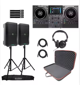 NUEVO Controlador de DJ para Streaming con 8 Altavoces Portátiles, Sonido Envolvente, Garantía de 3 Años, Origen Estadounidense - Product Image 1