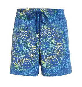 <b>Men</b> <b>Short</b> Trendy High Street Style <b>Short</b> Lightweight Fabric Sublimation Floral Print Thick Custom <b>Waist</b> Back Pocket Beach <b>Shorts</b> - Product Image 1
