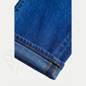 กางเกงยีนส์เดนิมผู้ชายขายดีสำหรับฤดูหนาว ใส่ได้ทุกวัน สไตล์ลำลอง คุณภาพสูง ออกแบบโลโก้ตามสั่ง สีตามสั่ง พรีเมียม - Product Image 6