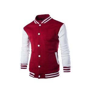 Vestes universitaires pour hommes grande taille, vente en gros de vestes universitaires vierges, logo personnalisé, veste universitaire unie à lettres pour hommes - Product Image 1