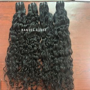 Cabello Humano Ondulado Indio Virgen Sin Procesar de 14-32 Pulgadas 12A, Súper Doble Trama, Ondas Profundas Sueltas - Product Image 3