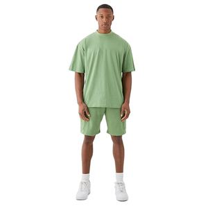 Conjunto de Dos Piezas de Verano para Hombre, Talla Grande, de Alta Calidad, con Hombros Caídos, Formal, Liso y Personalizado - Product Image 1